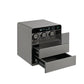 Lusano Legacy Watch Winder Leather Drawer Safe (3 Watches)