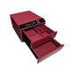 Lusano Celeste Leather 2 Drawer Safe