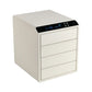 Lusano Celeste Leather 3 Drawer Safe